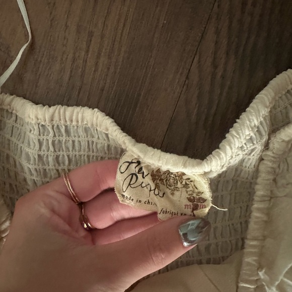 Free people boho beachy strapless maxi dress - Picture 2 of 5